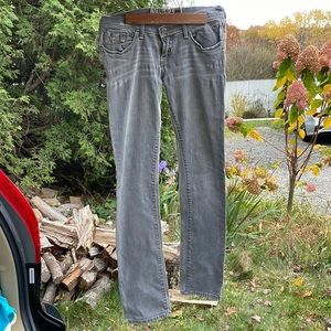 Hollister grey skinny jeans size 1 regular